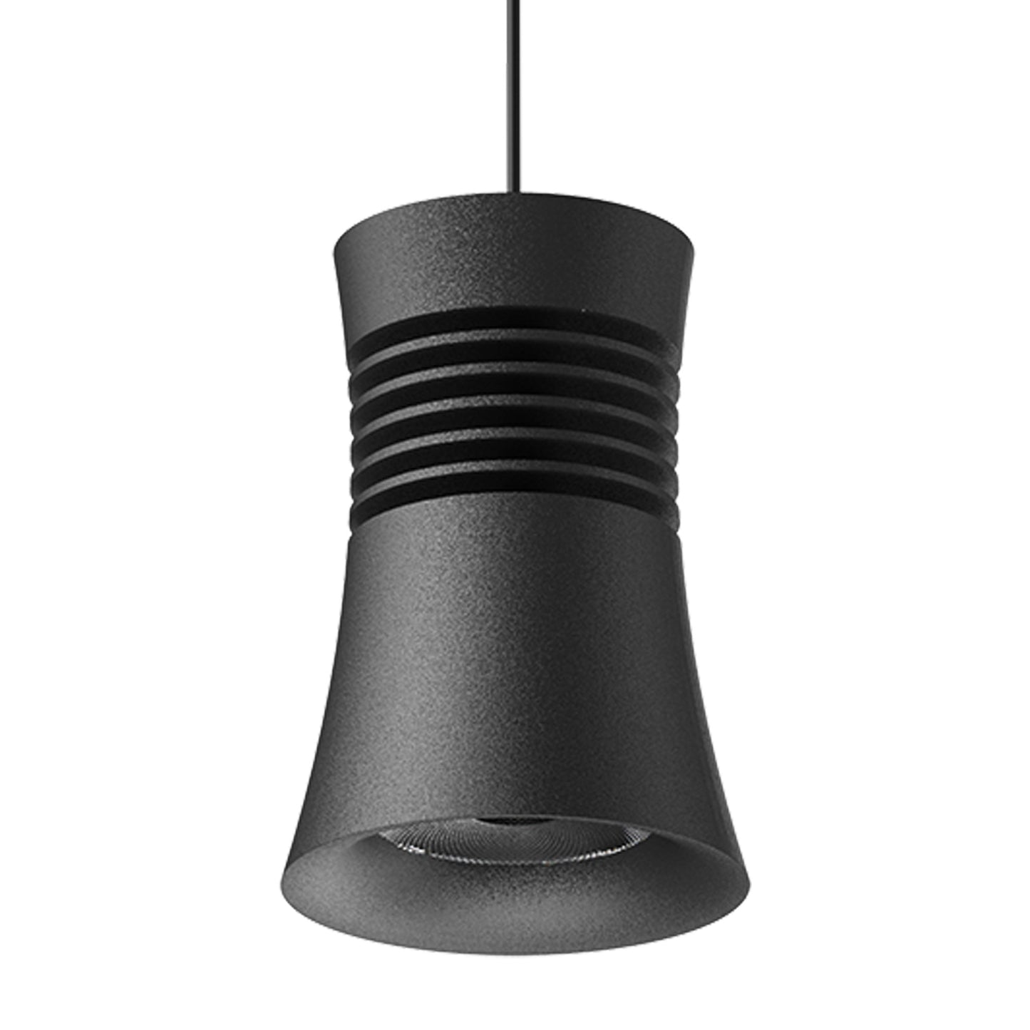 Pagoda Pendant, 12.5W LED, 3000K, 950lm, Black, 3yrs Warranty by Mantra