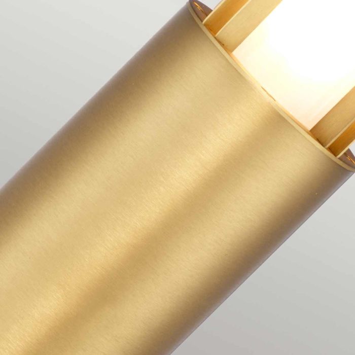Paignton 1 Light Bollard - Brushed Brass