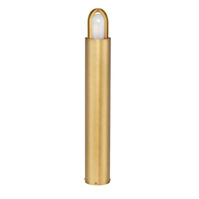 Paignton 1 Light Bollard - Brushed Brass
