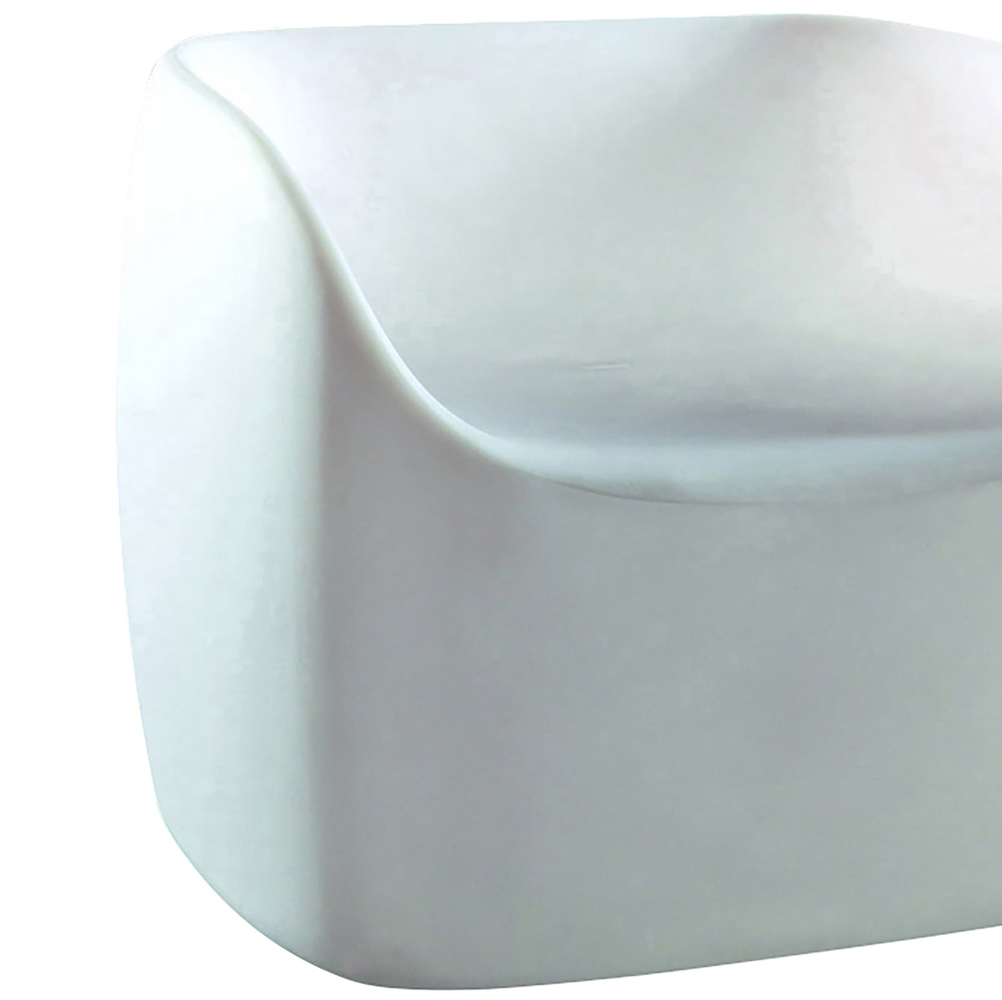Pao Small Sofa No Light Outdoor, Opal White Item Weight: 16.3kg by Mantra
