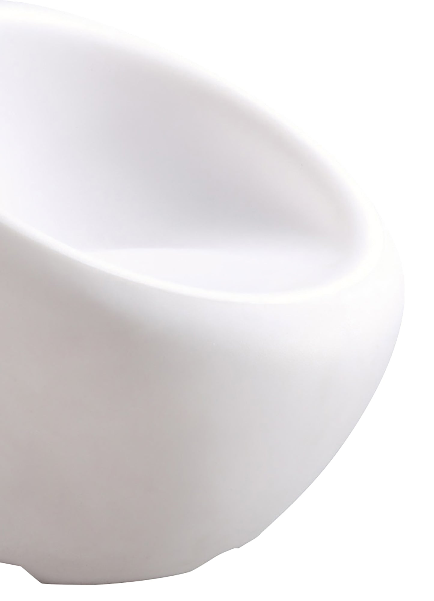Pao Chair Round No Light Outdoor, Opal White by Mantra