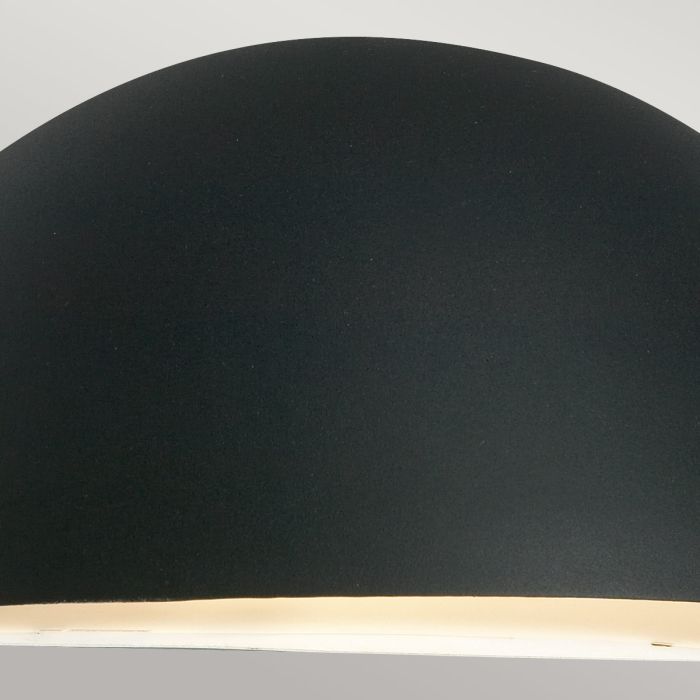 Paris 1 Light Wall Lantern - Black