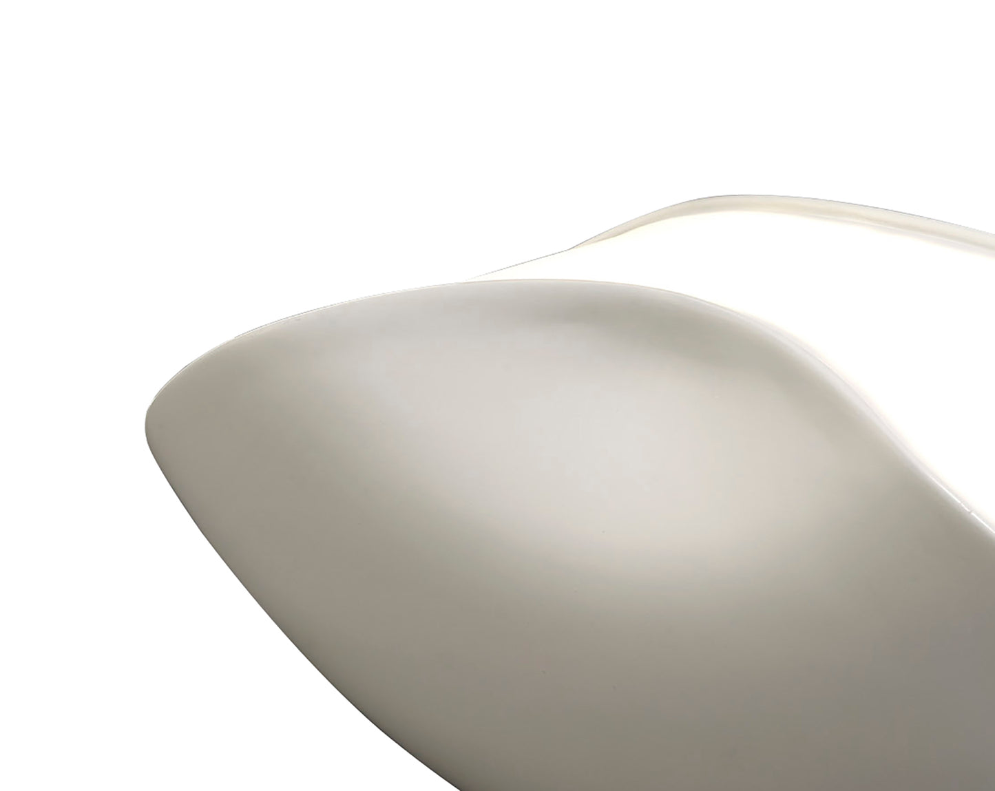 Pasion Table Lamp 3 Light E27, Gloss White/White Acrylic/Polished Chrome, CFL Lamps INCLUDED by Mantra