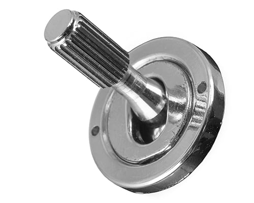The Finsbury Collection Polished Chrome 3 Gang Switch with 1 Dimmer (1x150W LED Dimmer 2x20A 2 Way Toggle)