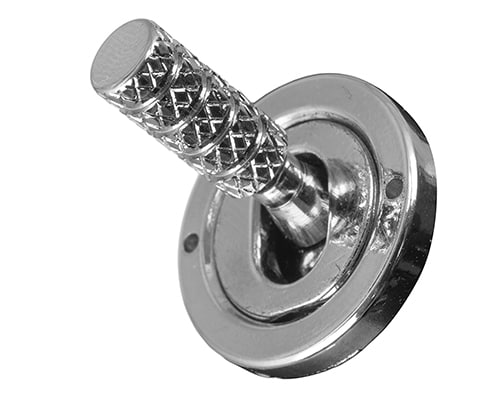 The Finsbury Collection Polished Chrome 4 Gang Switch with 3 Dimmers (3x150W LED Dimmer 1x20A 2 Way Toggle)