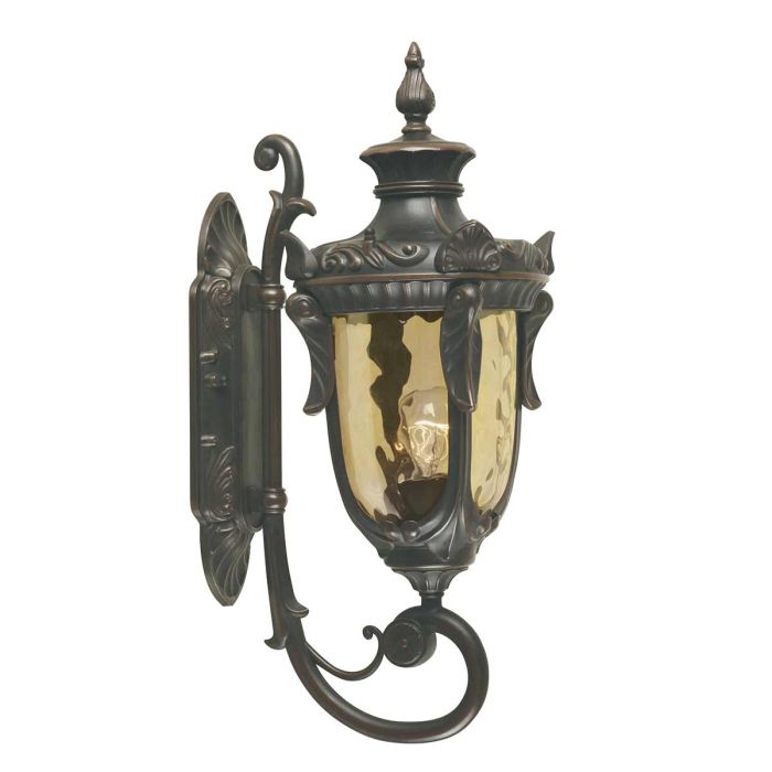 Philadelphia 1 Light Medium Wall Lantern - Old Bronze