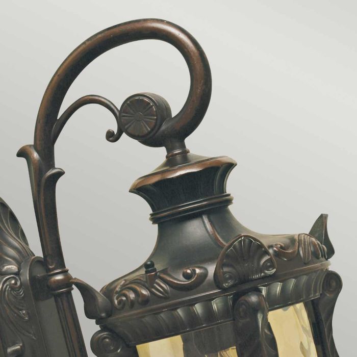 Philadelphia 1 Light Medium Down Wall Lantern - Old Bronze