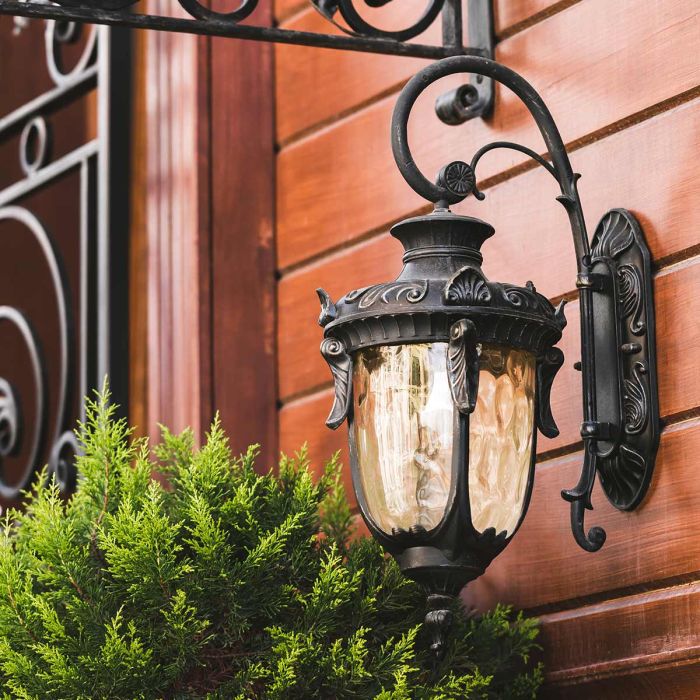 Philadelphia 1 Light Medium Down Wall Lantern - Old Bronze