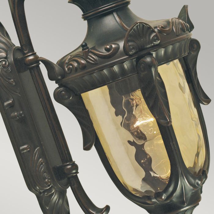 Philadelphia 1 Light Small Down Wall Lantern - Old Bronze