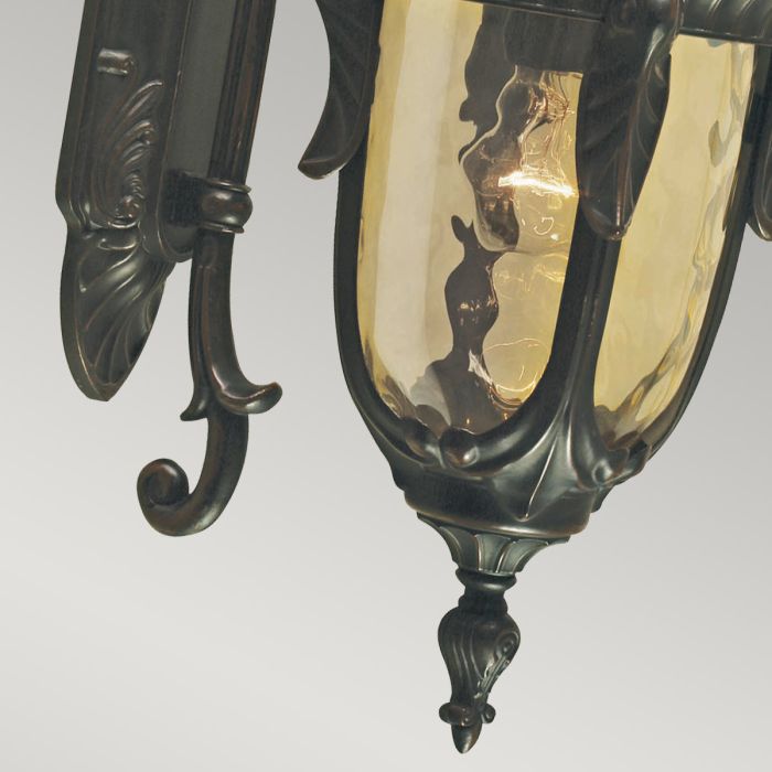 Philadelphia 1 Light Small Down Wall Lantern - Old Bronze