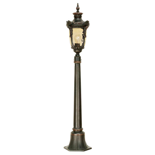 Philadelphia 1 Light Medium Pillar – Old Bronze