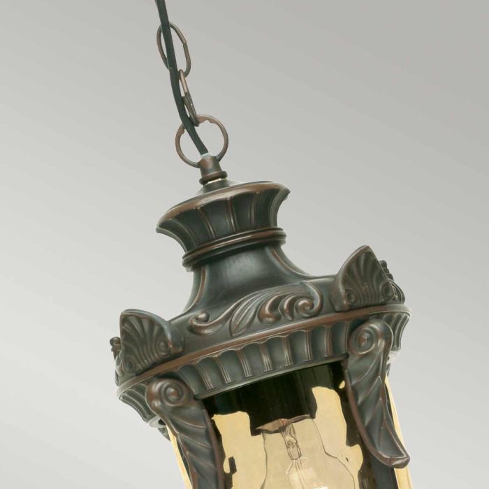 Philadelphia 1 Light Medium Chain Lantern - Old Bronze