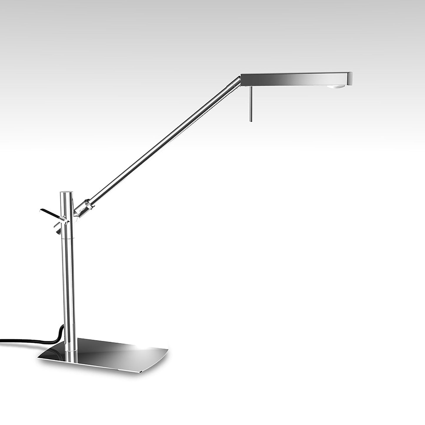 Phuket Table Lamp 1 Light 7W LED 3000K, 600lm, Touch Dimmer, Polished Chrome, 3yrs Warranty by Mantra