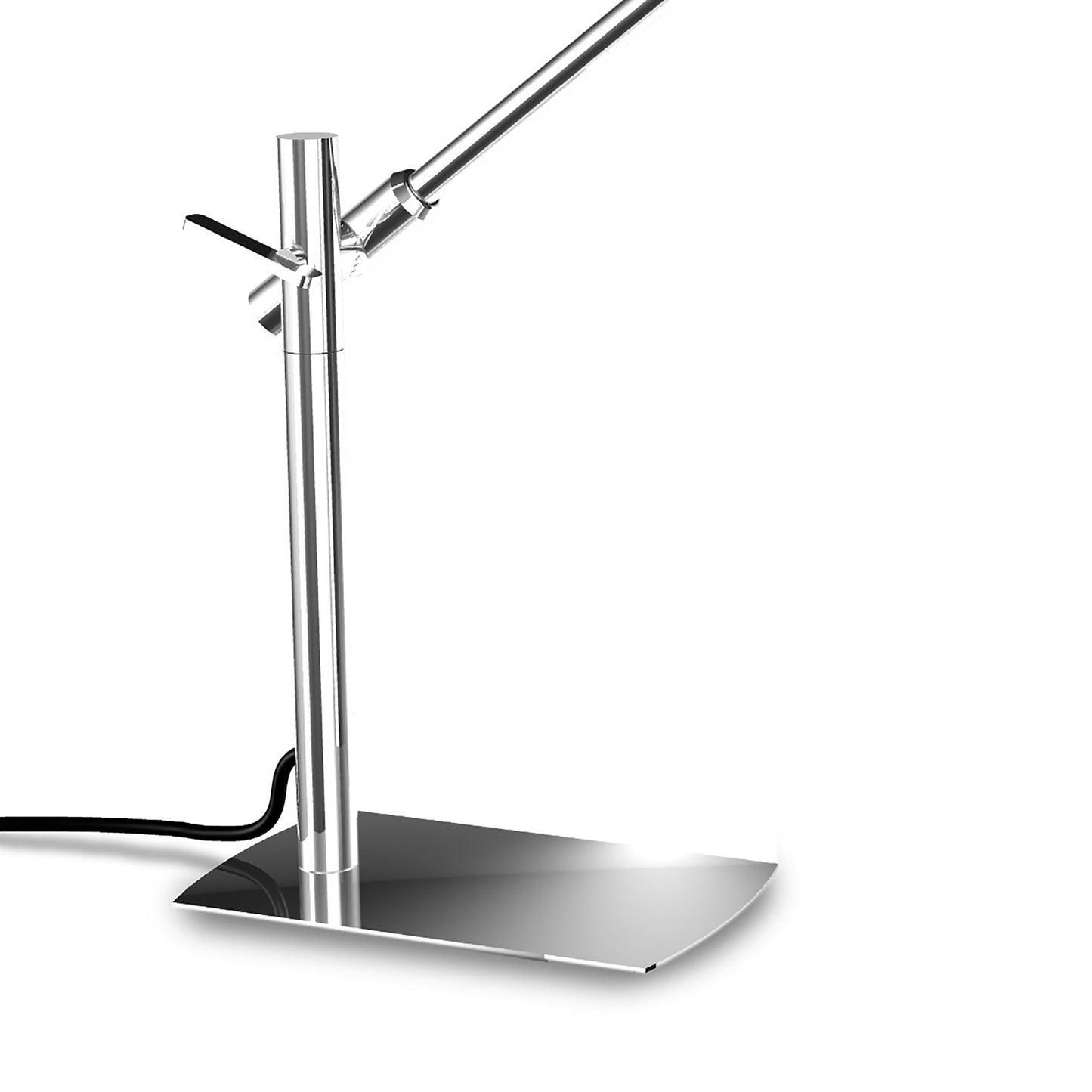 Phuket Table Lamp 1 Light 7W LED 3000K, 600lm, Touch Dimmer, Polished Chrome, 3yrs Warranty by Mantra