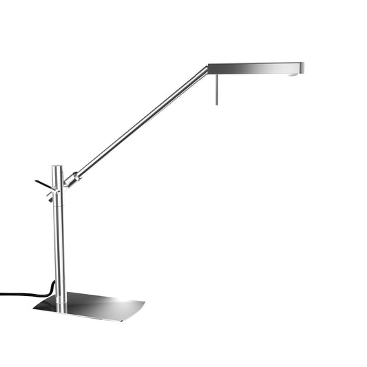 Phuket Table Lamp 1 Light 7W LED 3000K, 600lm, Touch Dimmer, Polished Chrome, 3yrs Warranty by Mantra