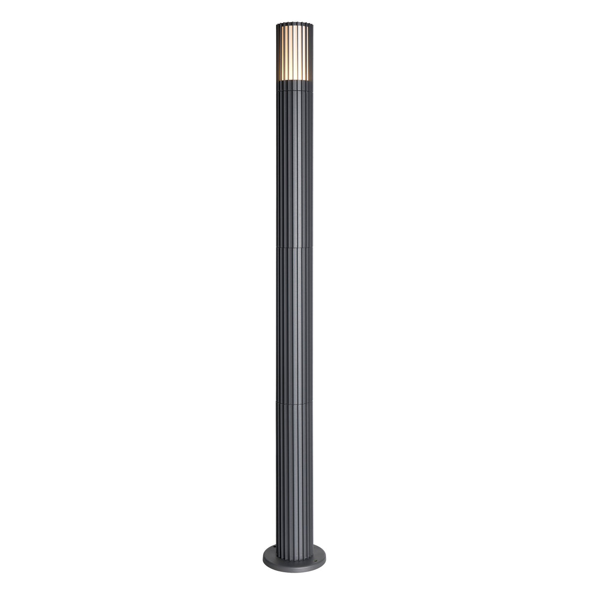 Muto Adjustable Outdoor Post Light, Anthracite
