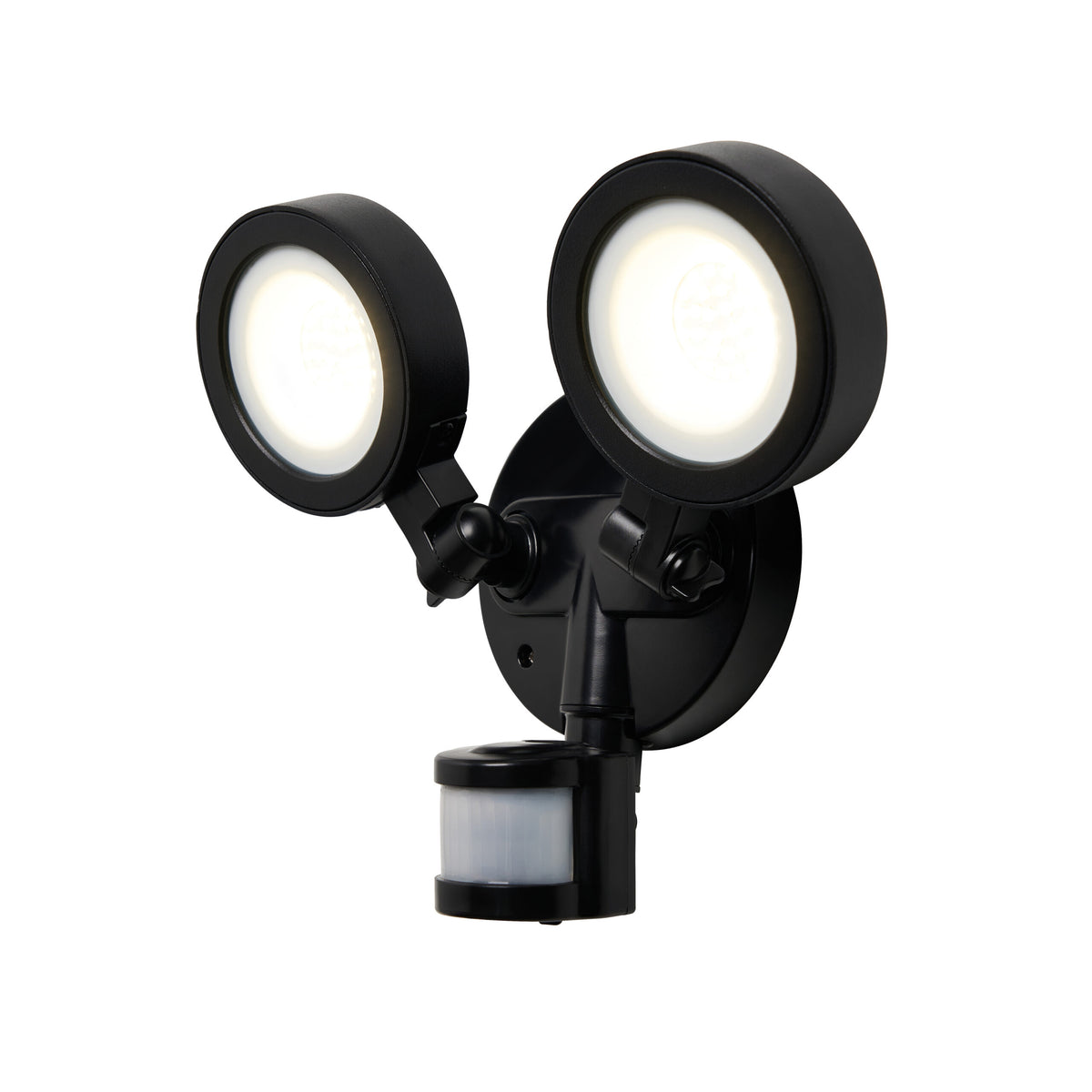 Alan Adjustable LED Outdoor Flood Light with PIR Sensor - Black