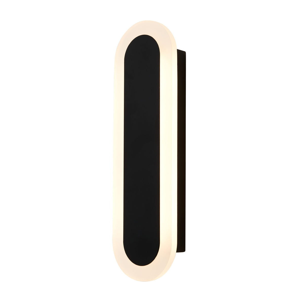 Ren 10 Watt Outdoor CCT Linear Wall Light, Black
