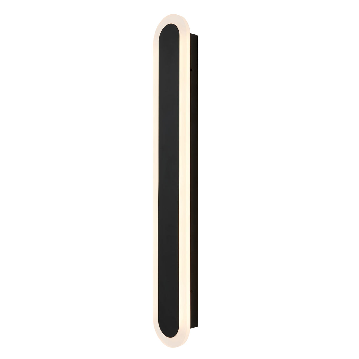 Ren 16 Watt Outdoor CCT Linear Wall Light, Black