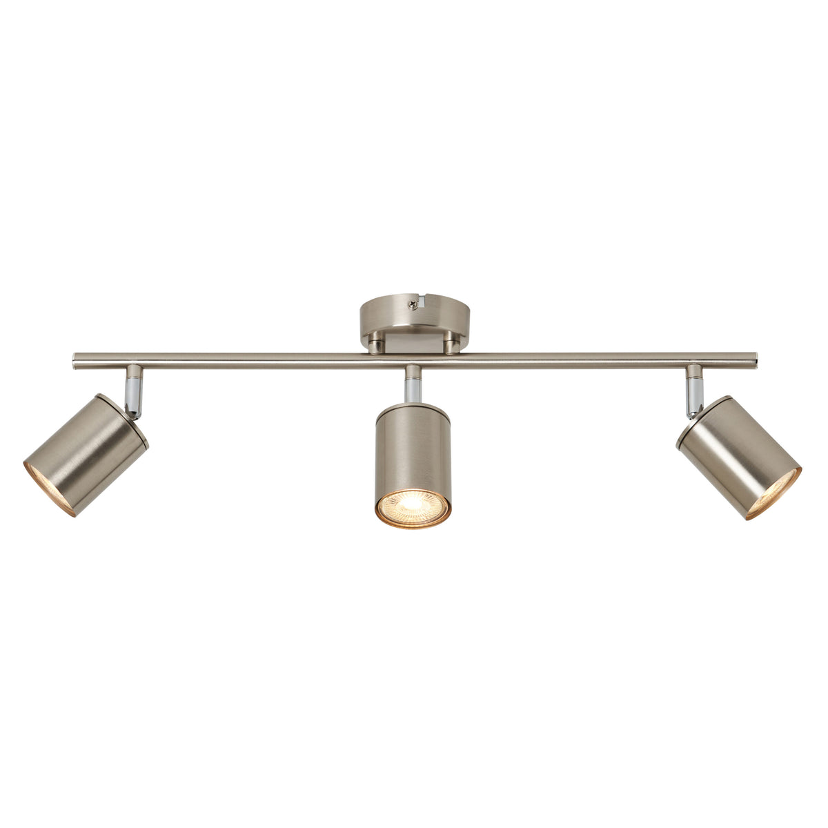 Joshua 3 Light Spotlight Bar - Satin Nickel