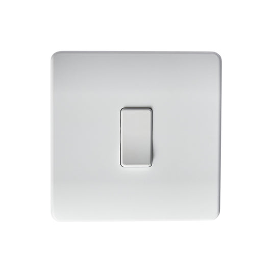 1 Gang Integrated electric to kinetic switch- White/Black