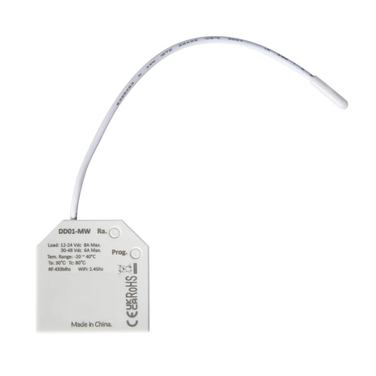 1 Channel Wireless Dimmable Controller with Push Switch Tuya Wifi