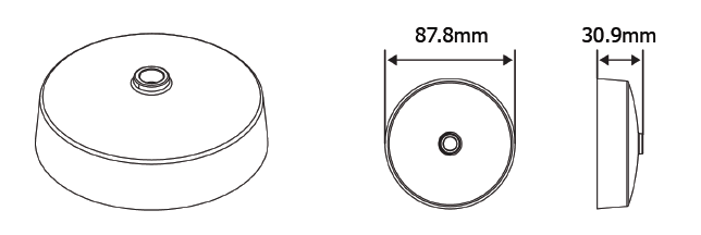 Kinetic B22 Receiver Pendant Kit