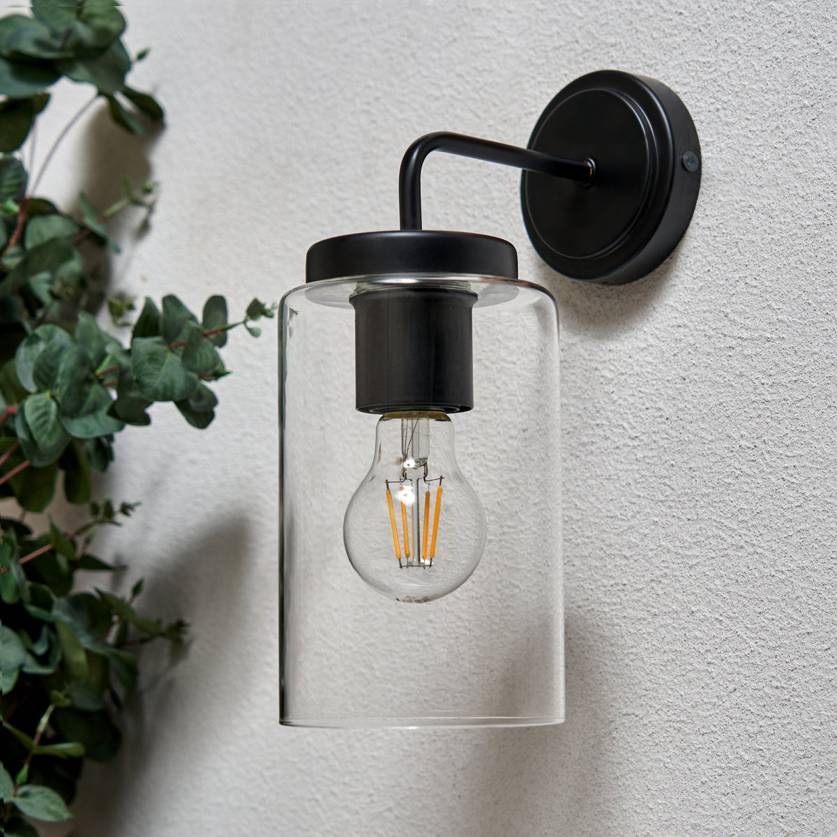 Clifton Wall Light Black