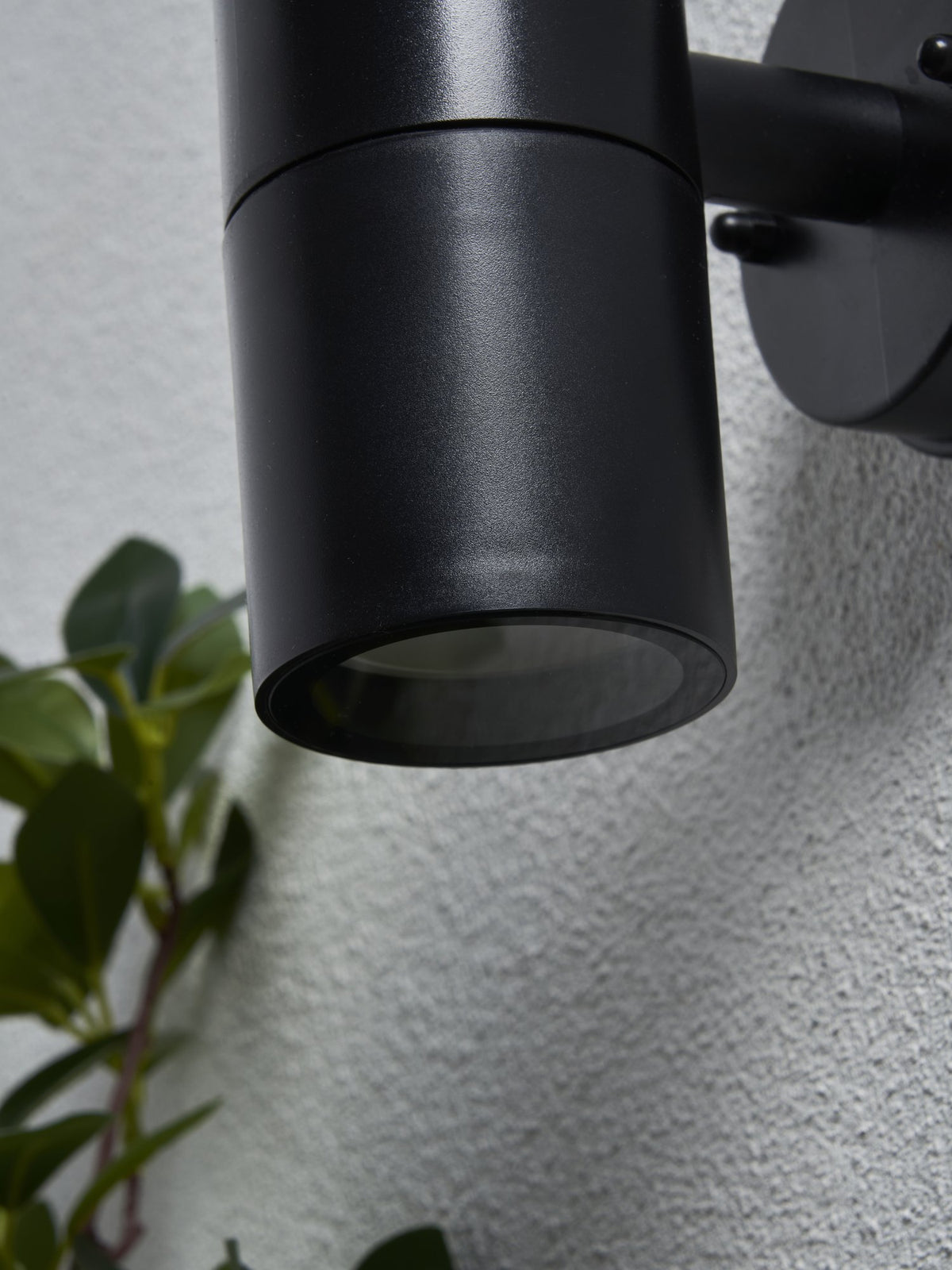Neso Outdoor Up & Down Wall Light, Black