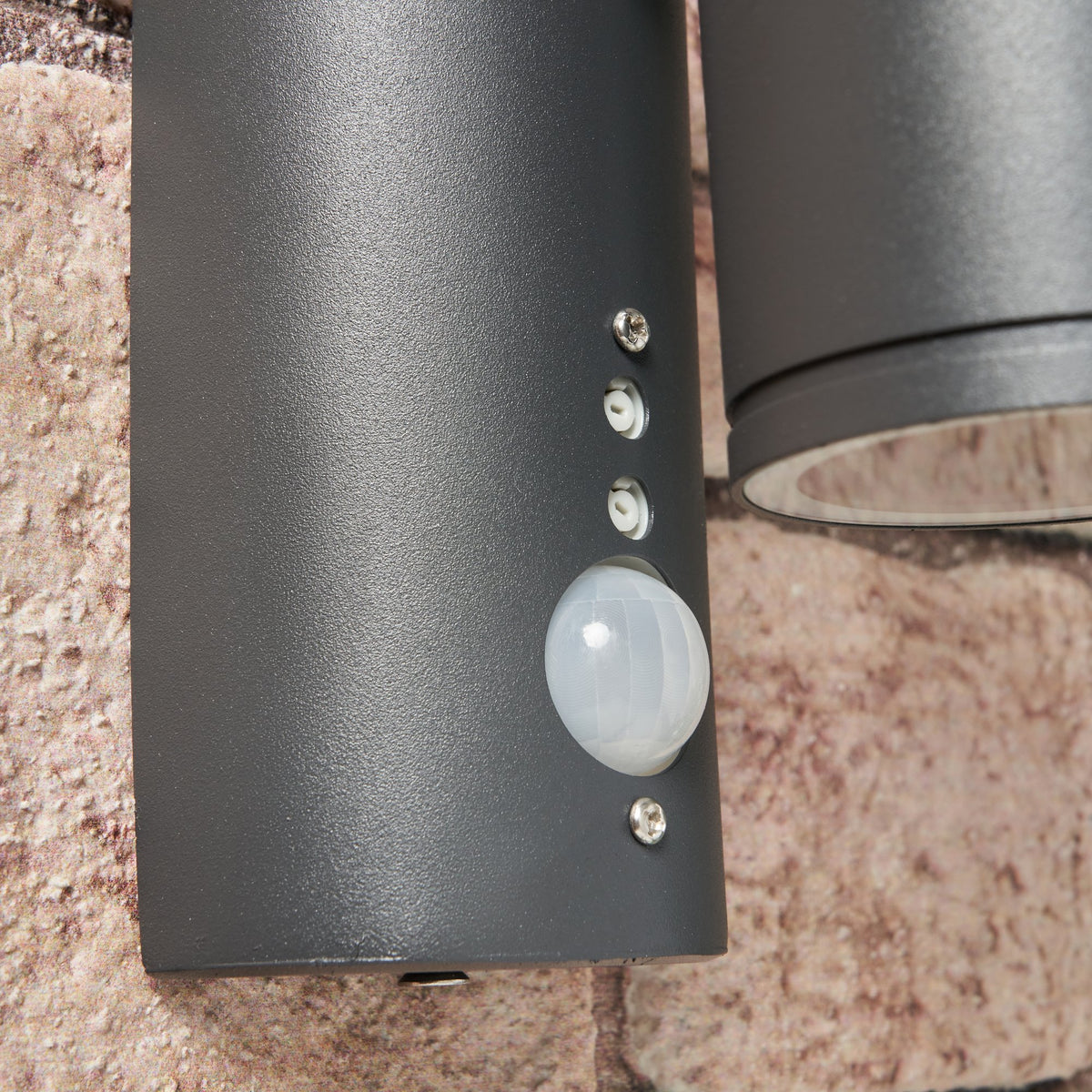 Islay Up and Down Outdoor Wall Light with PIR Sensor, Anthracite