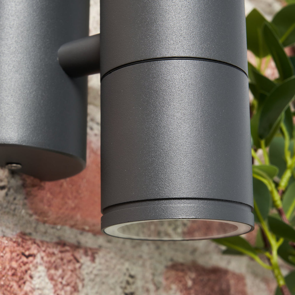 Islay Up and Down Outdoor Wall Light, Anthracite