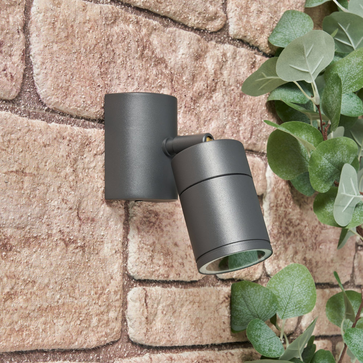 Islay Adjustable Outdoor Wall Light, Stainless Steel