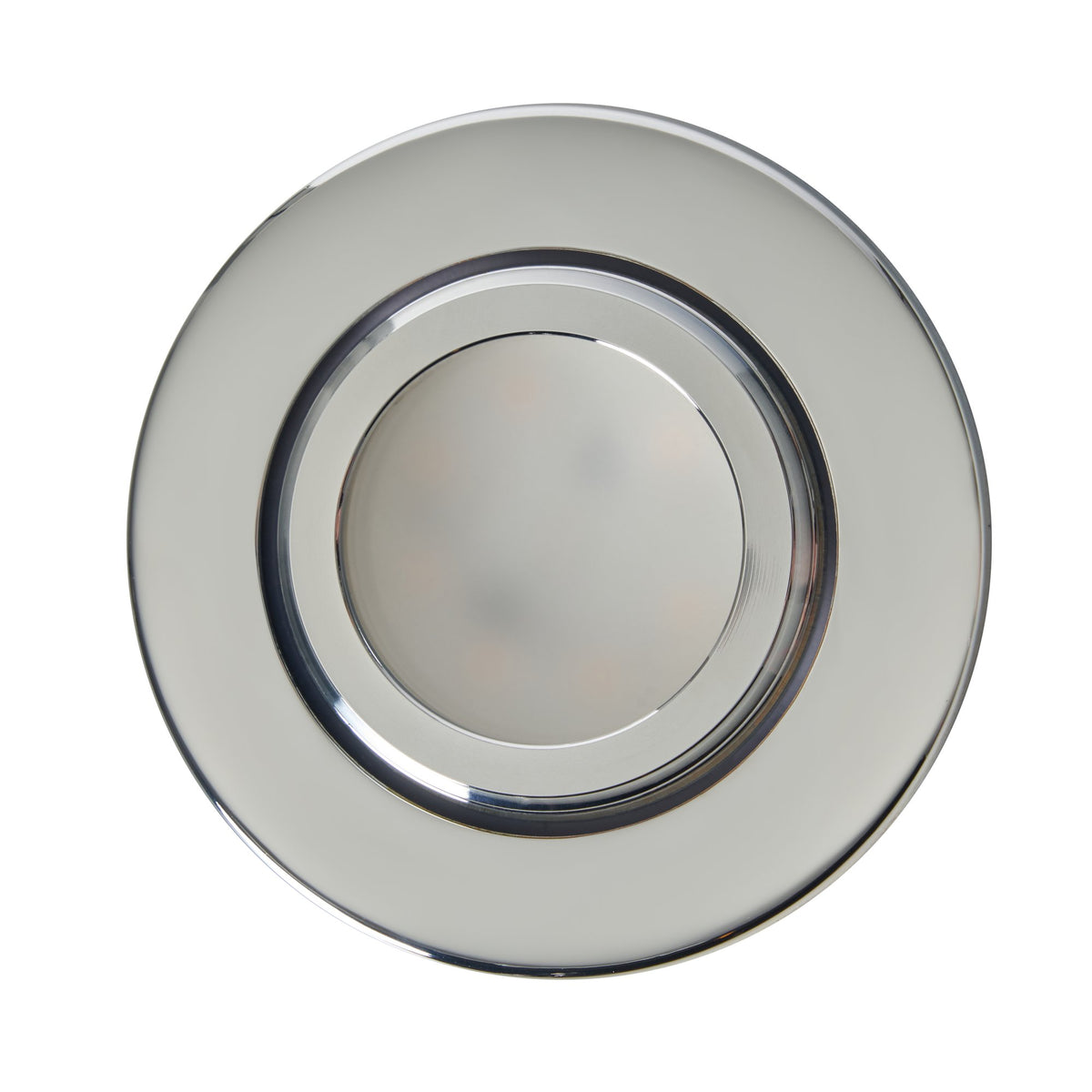 Eros IP65 GU10 Fire Rated Tilt Downlight Chrome