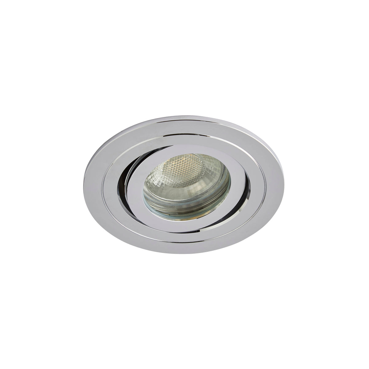 Cali circular IP65 Tiltable Downlight, Chrome
