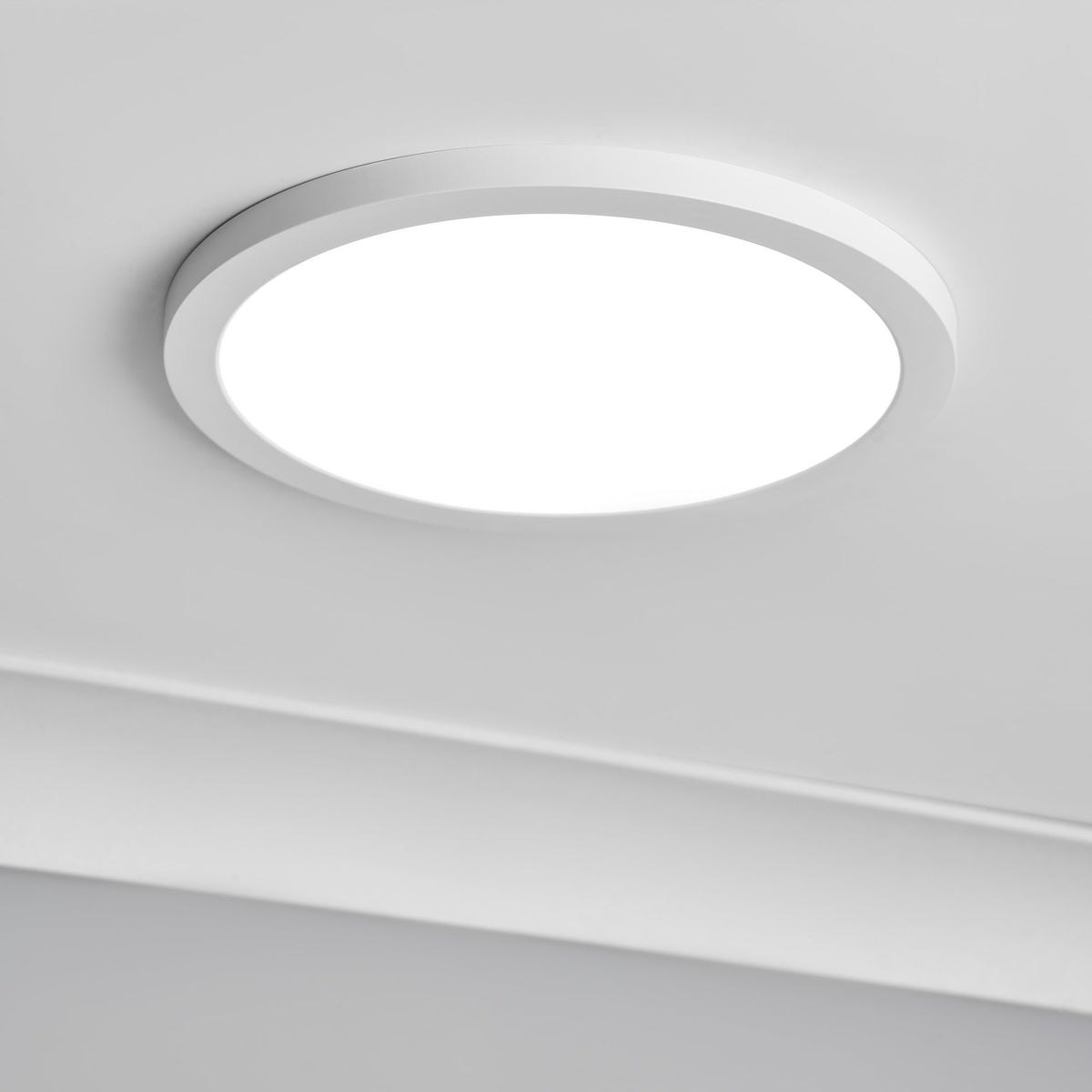 Tauri 24 Watt LED Flush Ceiling or Wall Light - White