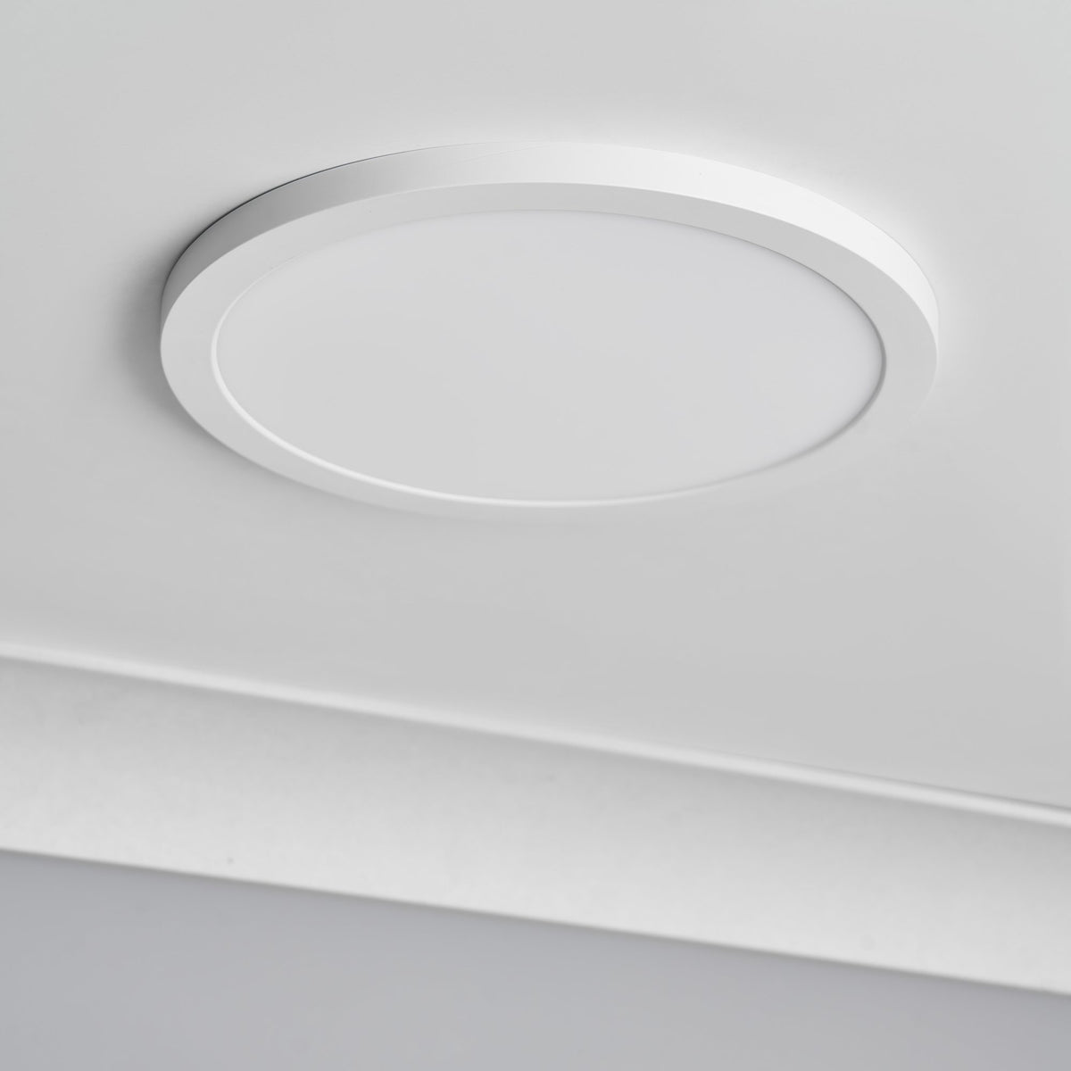 Tauri 24 Watt LED Flush Ceiling or Wall Light - White