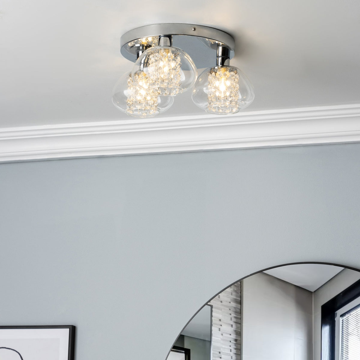 Vancouver 3 Bathroom Ceiling Light