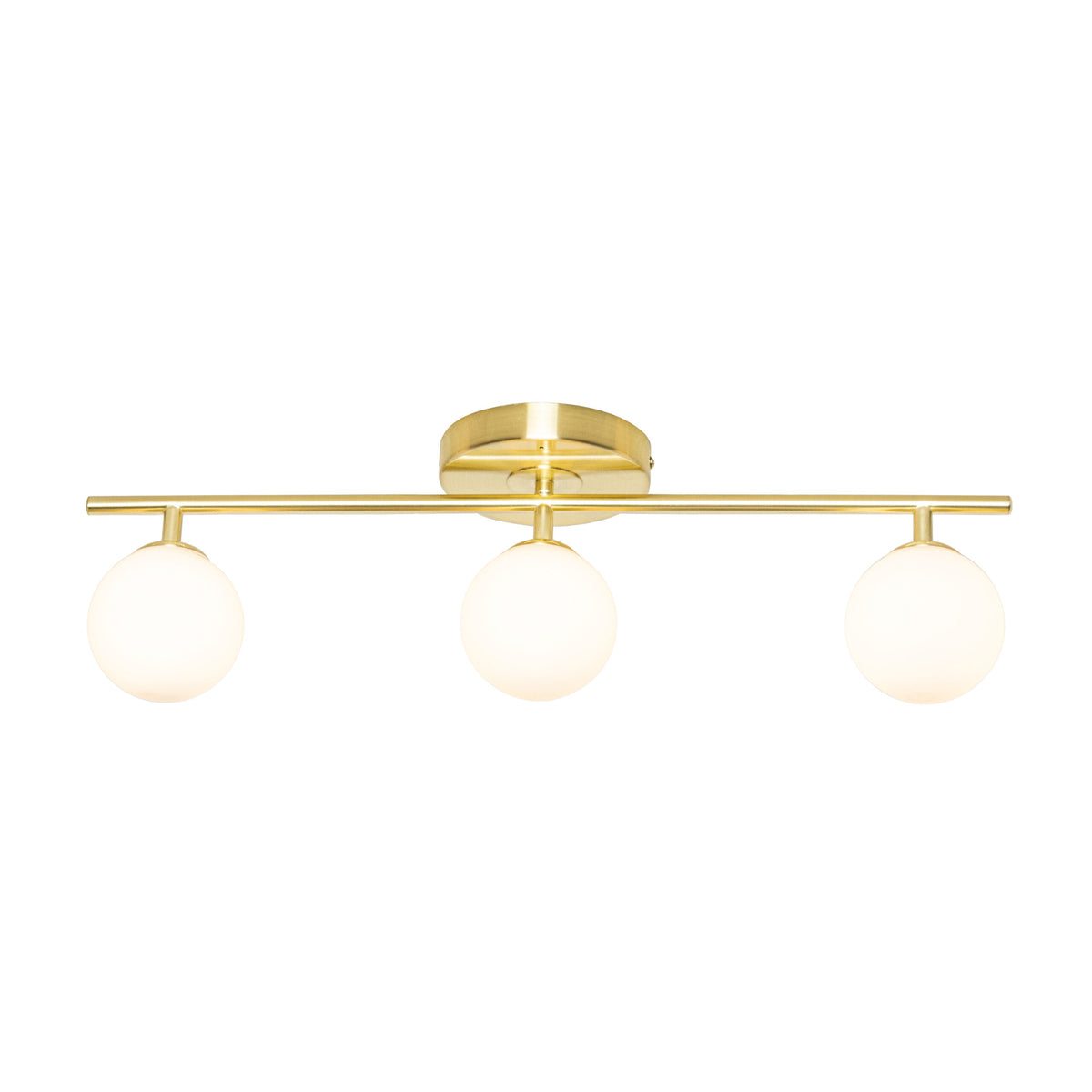 Toronto Bathroom Spotlight. IP44. Sat Brass