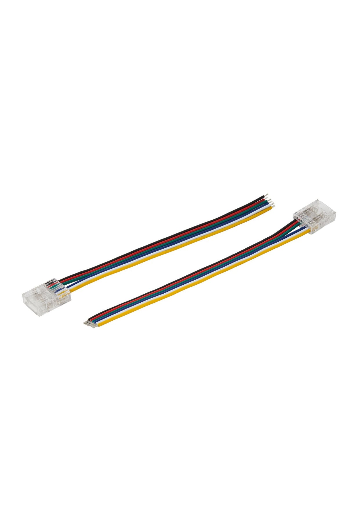 6Pin 12mm StriptoWiretoStripConnector/15cm 22 AWG wire