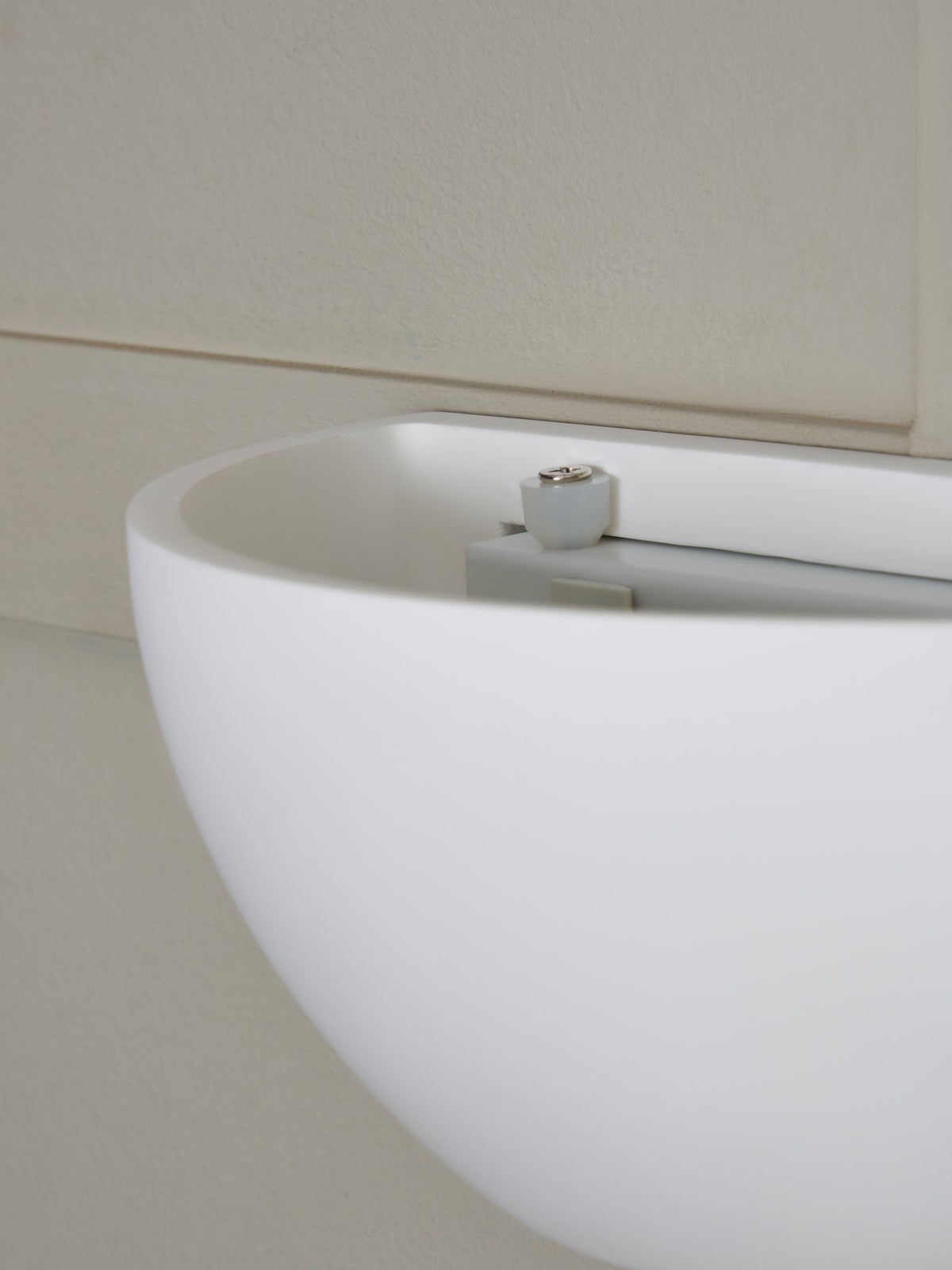 Rhonda Plaster Wall Washer White