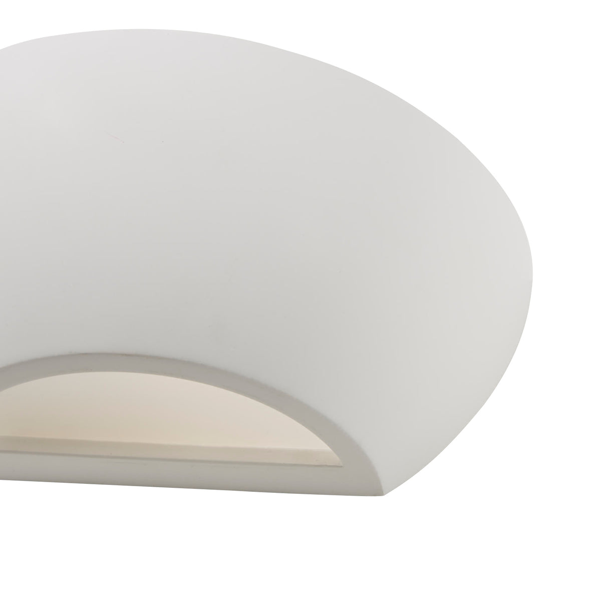 Rhonda Plaster Wall Washer White