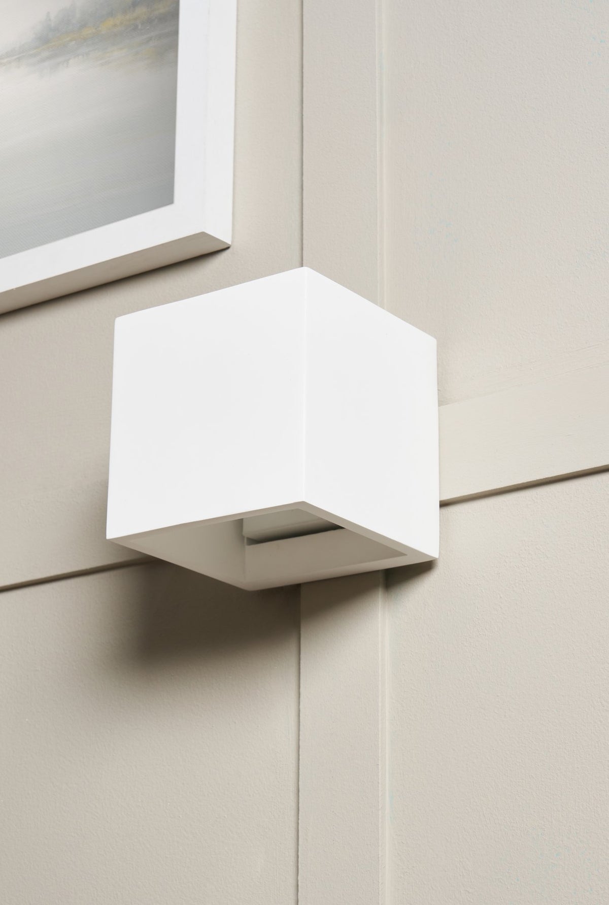 Montilla Up&Down Plaster Wall Light White