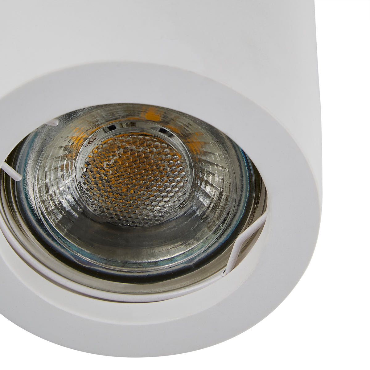 Ubeda Plaster Ceiling Down Light White