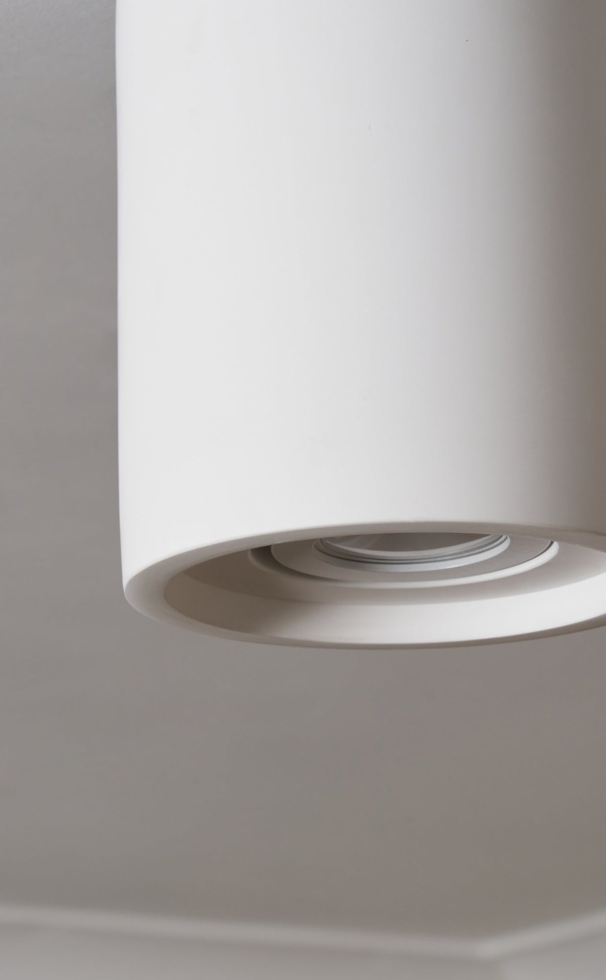 Ubeda Plaster Ceiling Down Light White