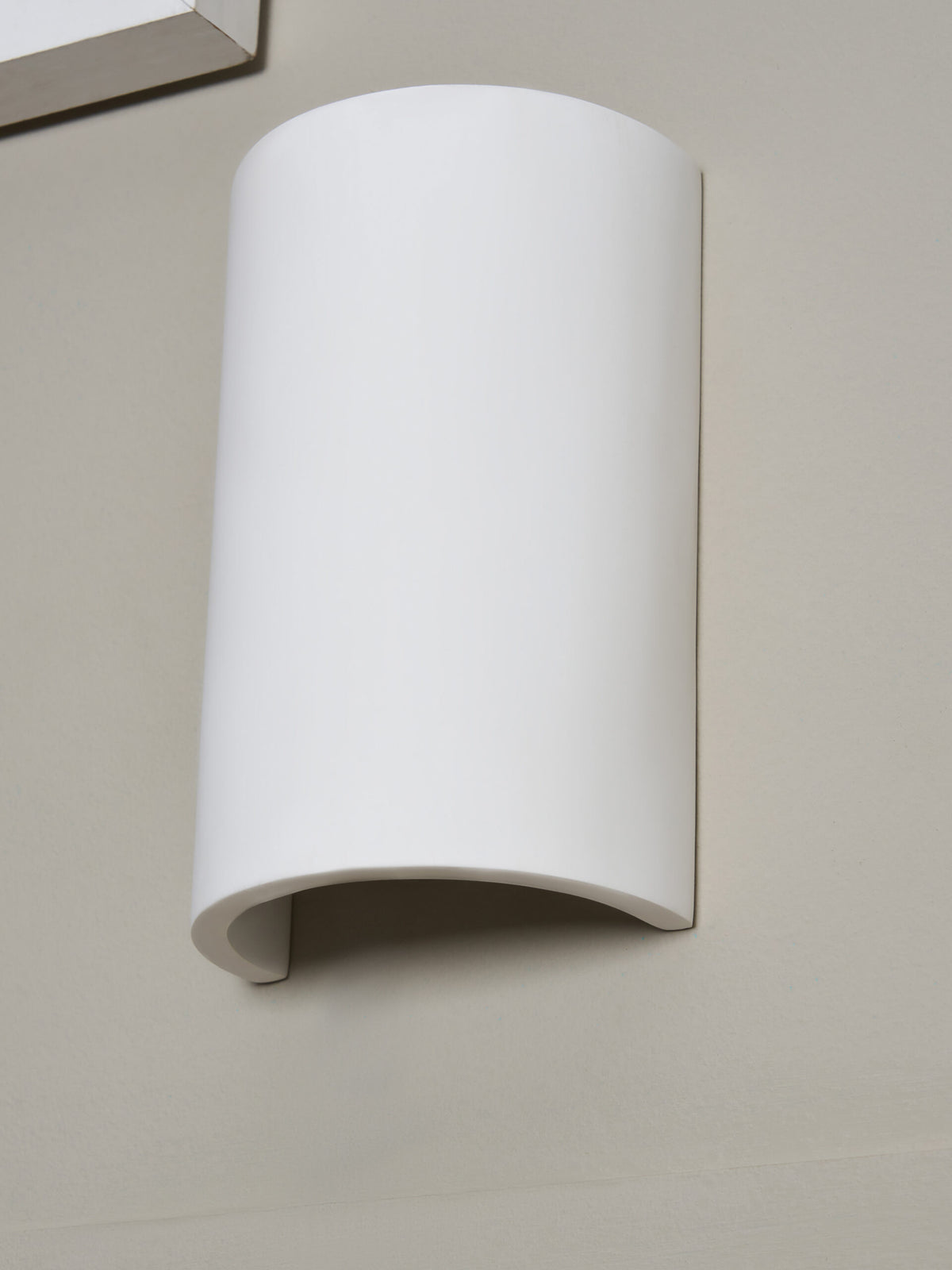 Martos Up & Down Plaster Wall Light White