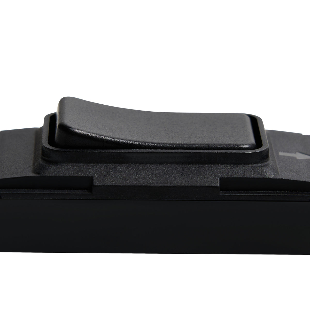 1 Gang Slim Grid Kinetic Switch On/Off Module Black