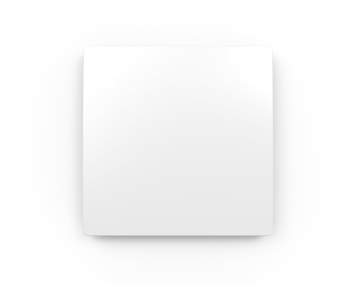 1 Gang Kinetic Push Switch Matt White IP65