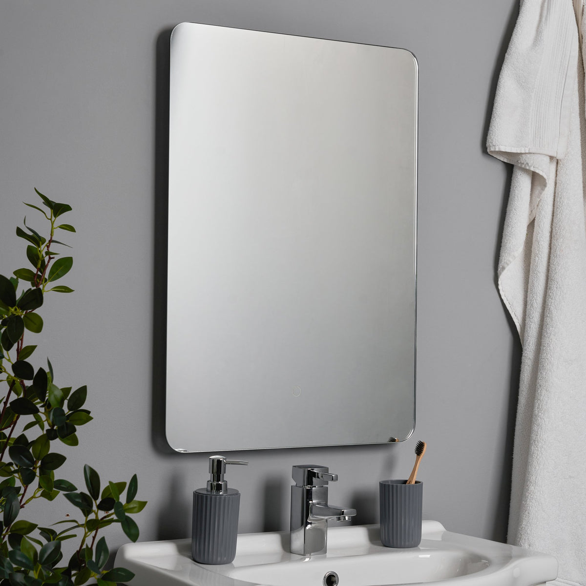 Mar LED Mirror with Demist