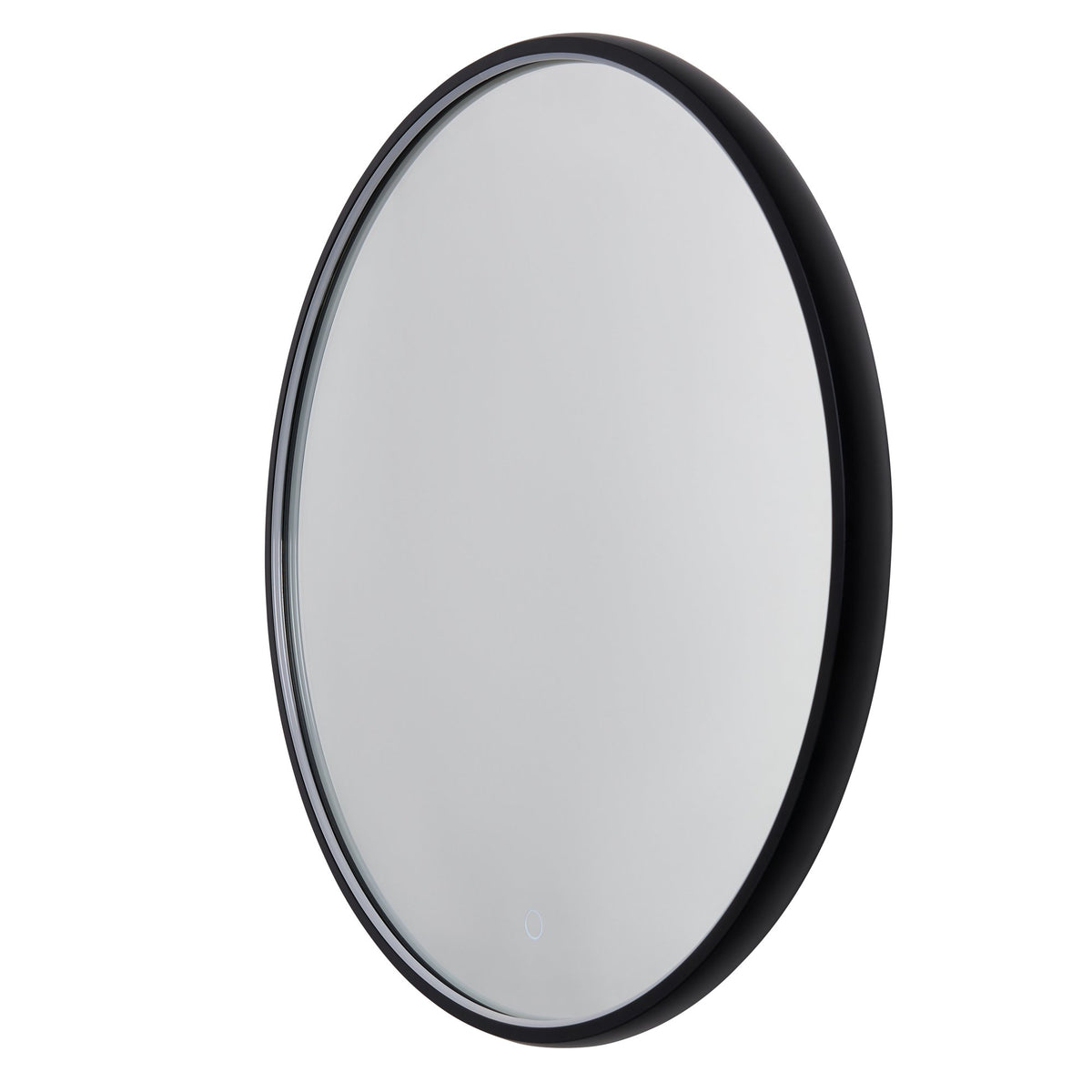 Roc LED Framed Mirror with Demist Black