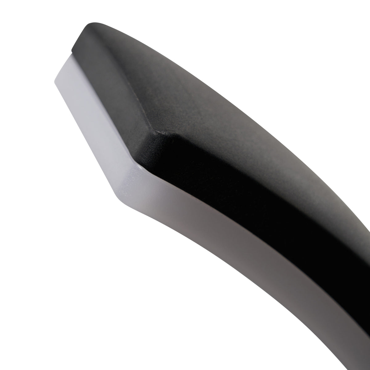 Batsu 12 Watt LED Curved Outdoor Wall Light - Black